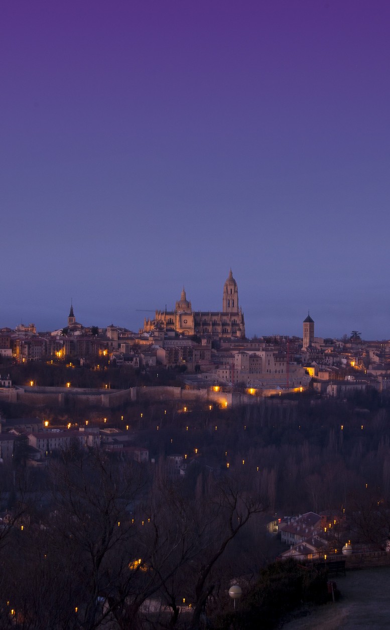 Vistas de Segovia desde el Parador