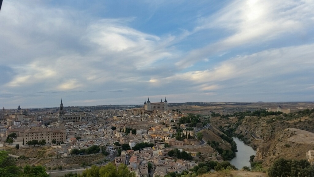 Parador de Toledo vistas desde la terraza
