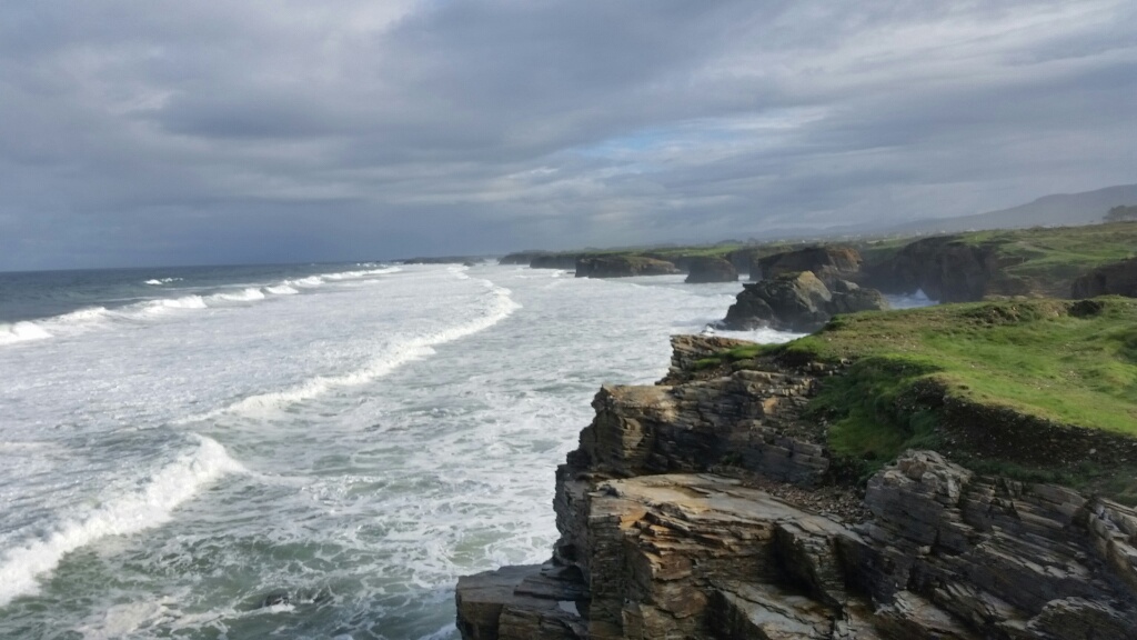 Playa de las Catedrales Pleamar