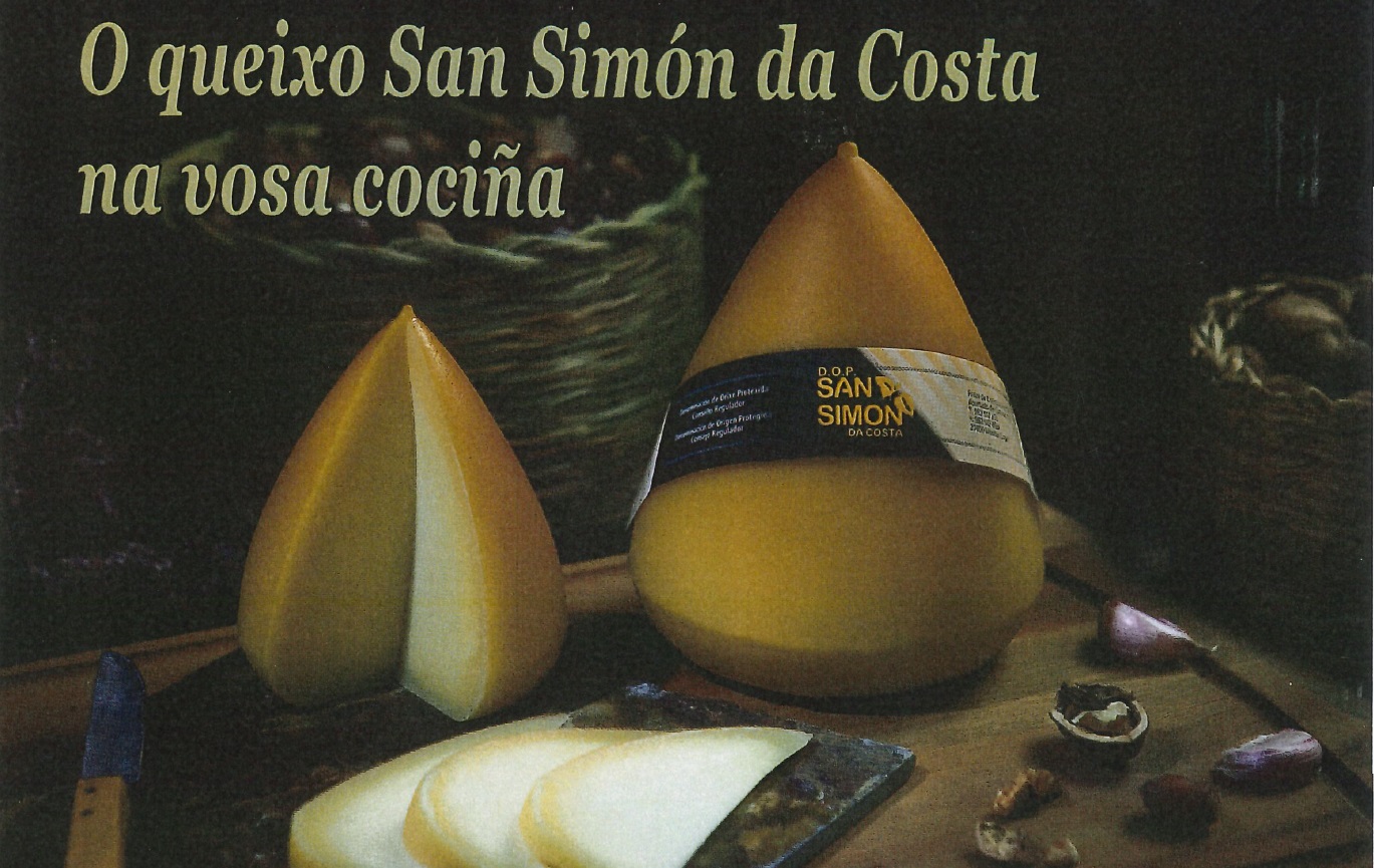 Portada de revista de recetas San Simón da Costa