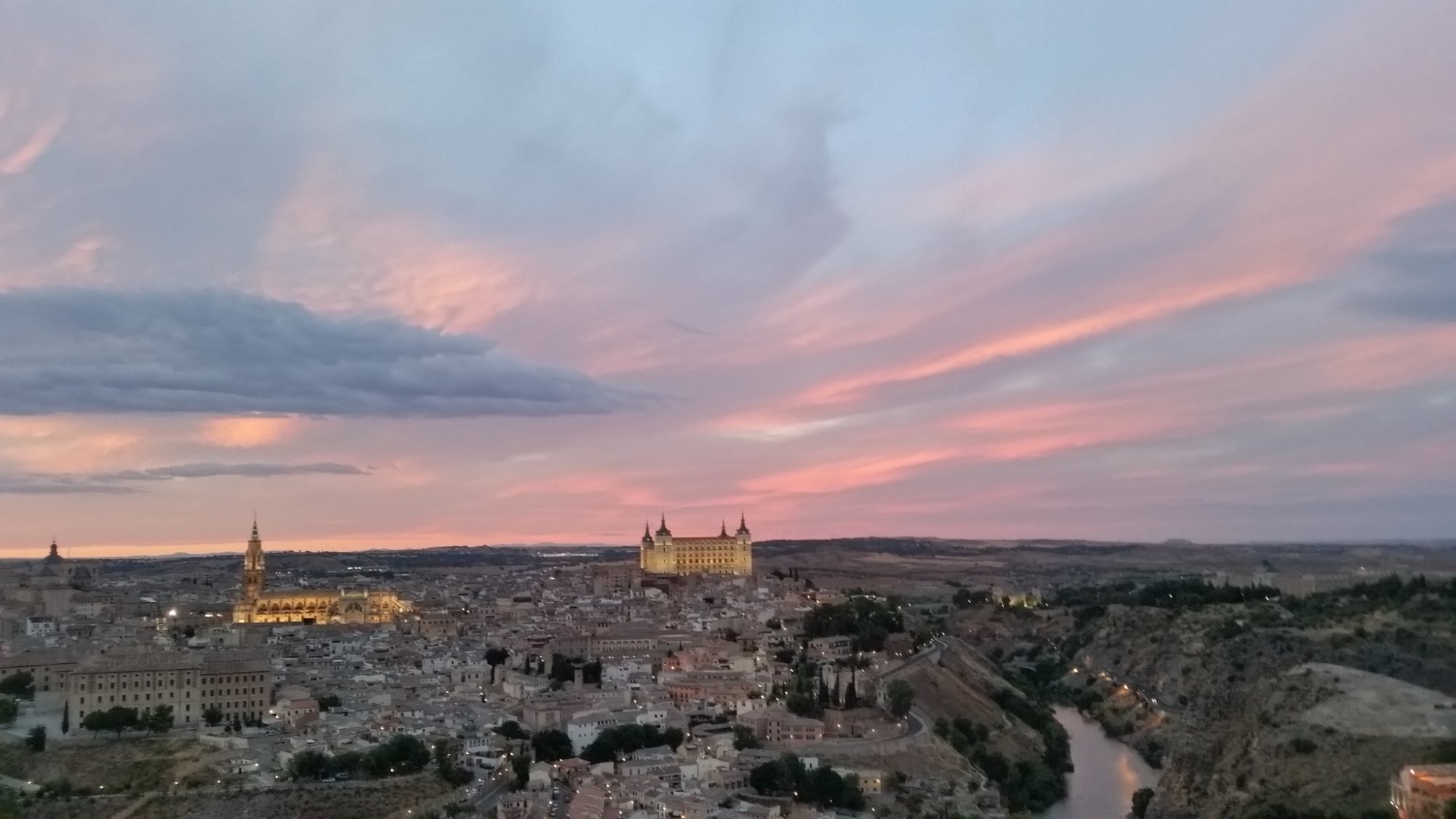 Toledo desde la terraza del Parador