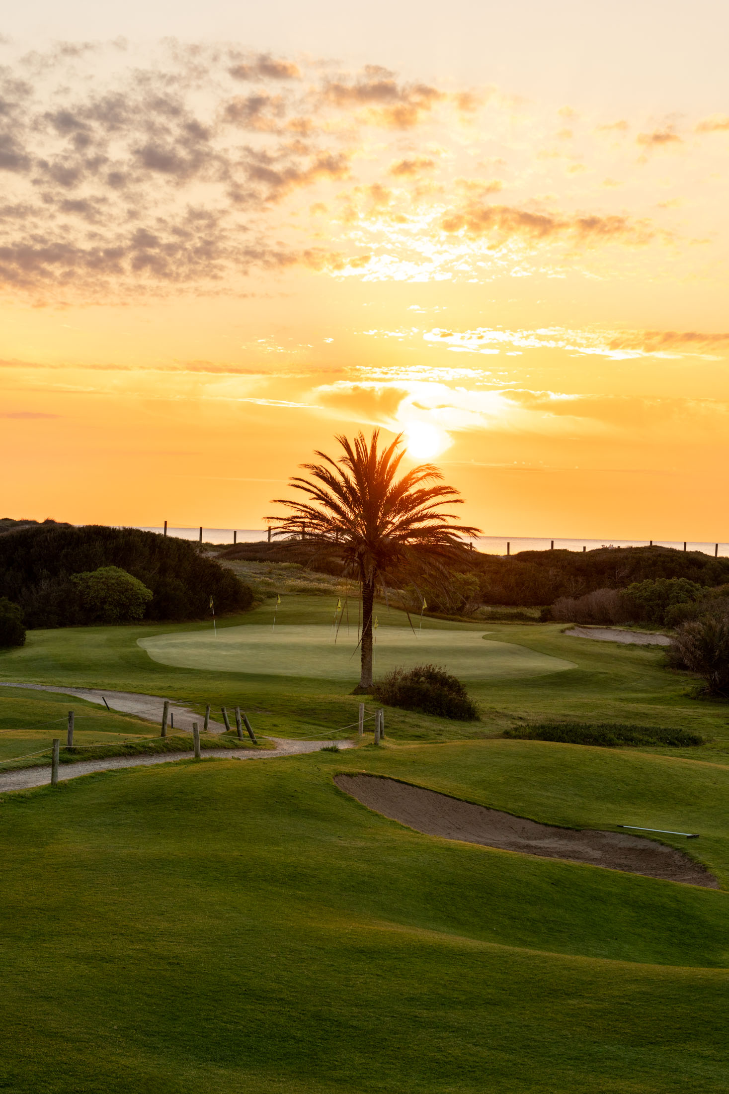 amanecer en el Parador de El Saler