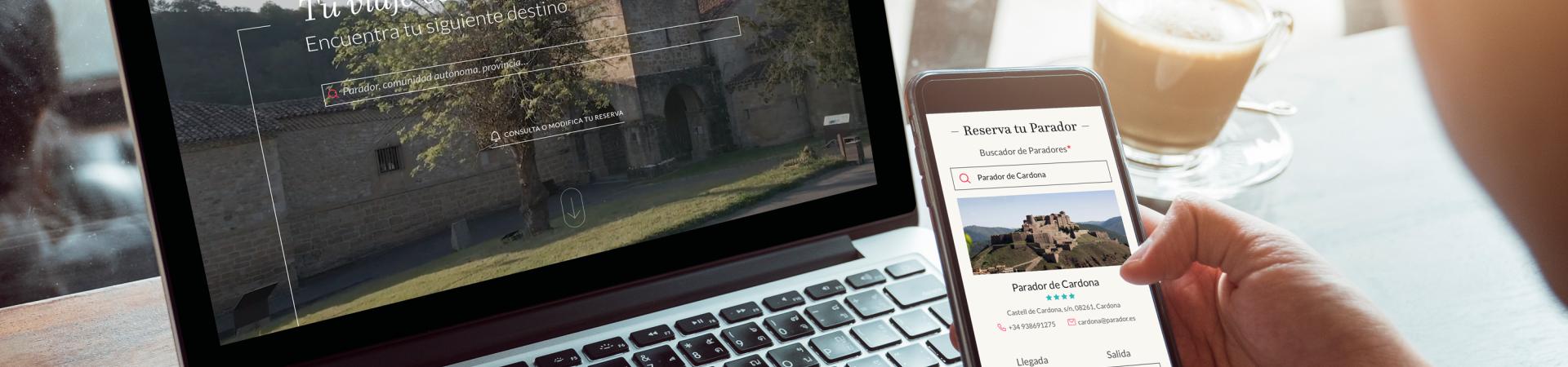 Paradores presenta nueva web y nueva app