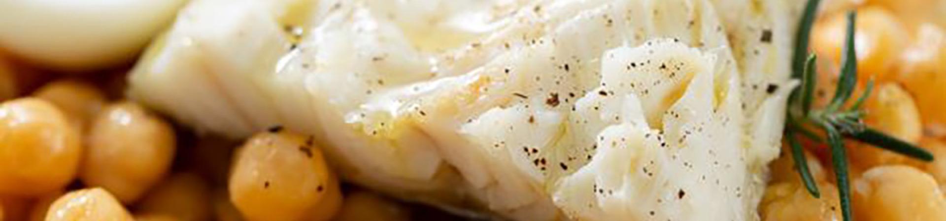 Garbanzos con Bacalao