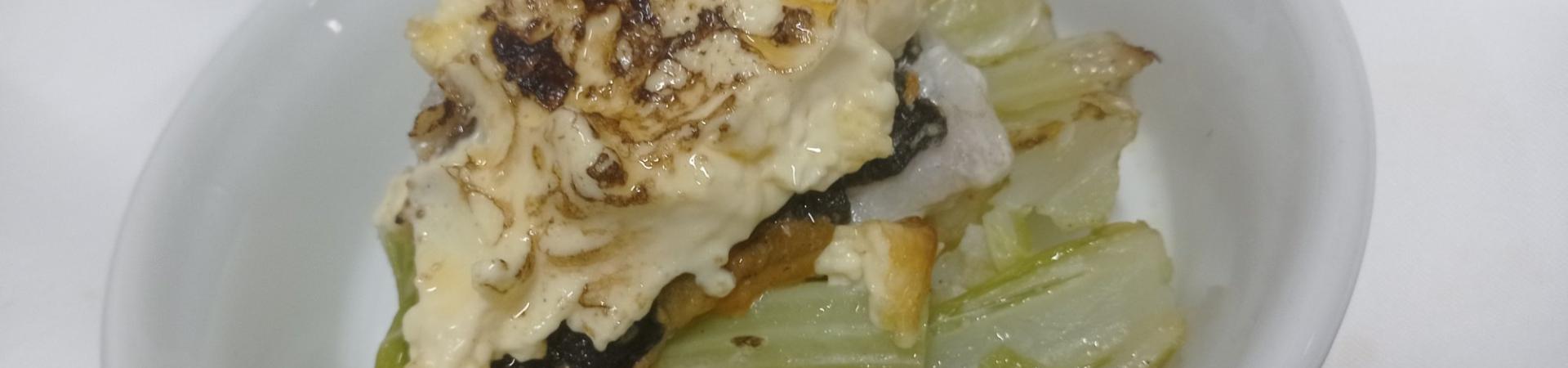 bacalao gratinado