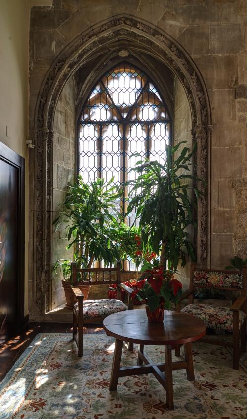 Escalera del Parador de Olite