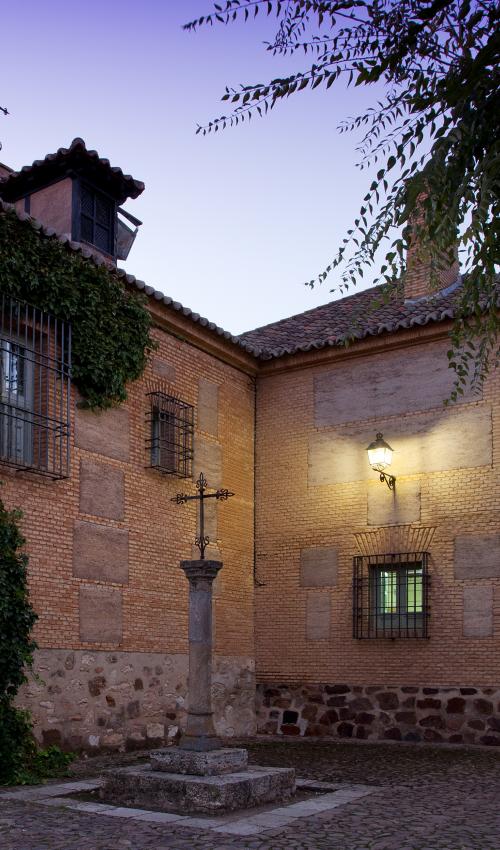 Detalle de un patio del Parador de Almagro