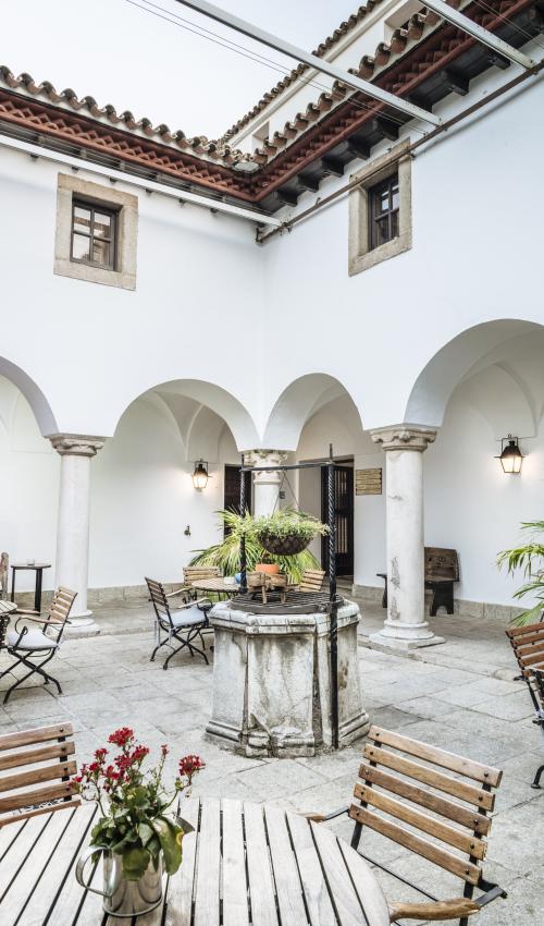 Patio del Parador de Mérida Patio del Parador de Mérida