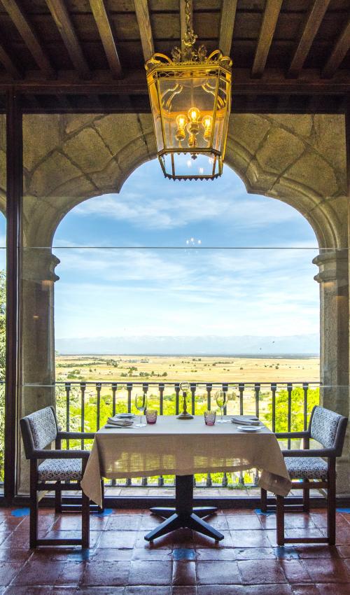 Terraza del Parador de Oropesa