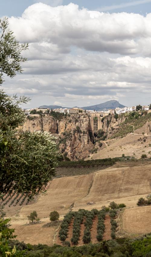 Parador de Ronda con entorno