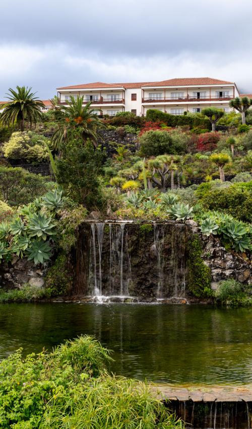Parador de La Palma desde sus jardines