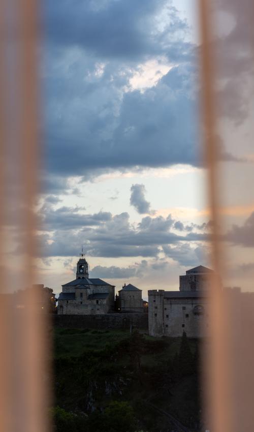 Vistas desde el Parador de Puebla de Sanabria