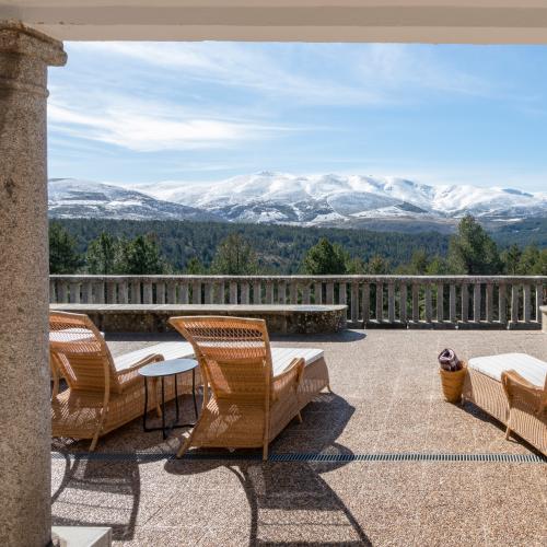 Vistas desde el Parador de Gredos