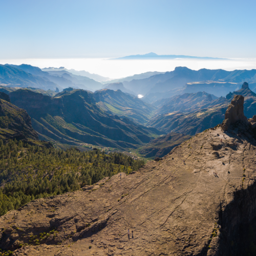 roque nublo en naturaleza para los sentidos cruz de tejeda