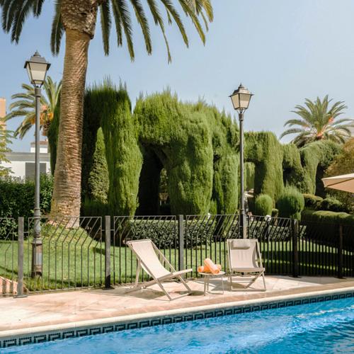 Piscina del Parador de Mérida