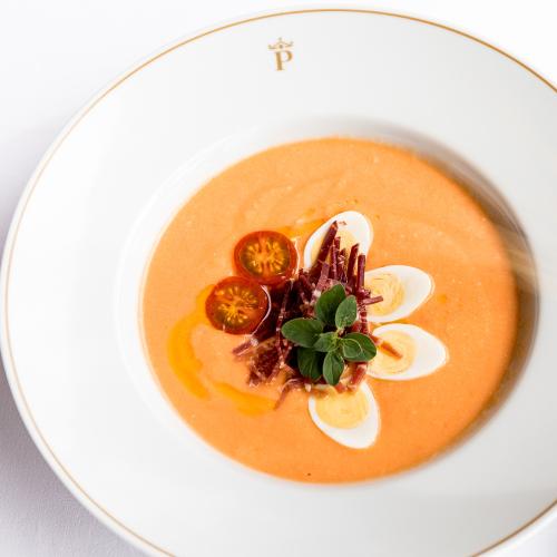 Salmorejo en el Parador de Córdoba