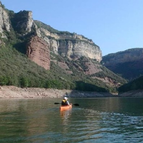 Secretos del pantano de Sau: kayak, naturaleza y paisaje