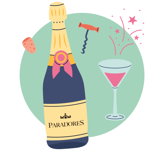 Reserva tu cena o comida de Navidad en Paradores