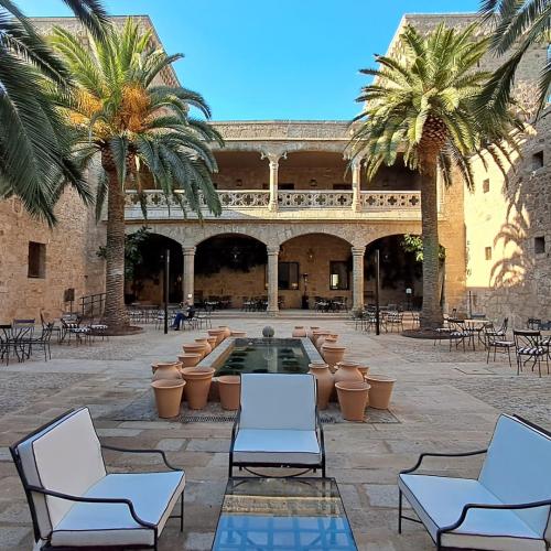 Patio del Parador de Jarandilla de la Vera