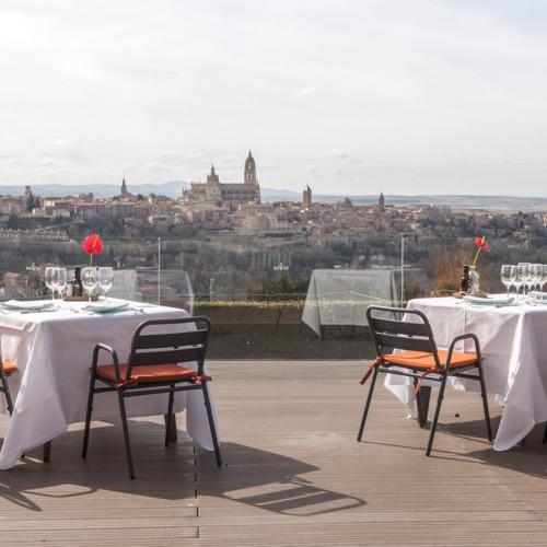 Vistas desde el Parador de Segovia