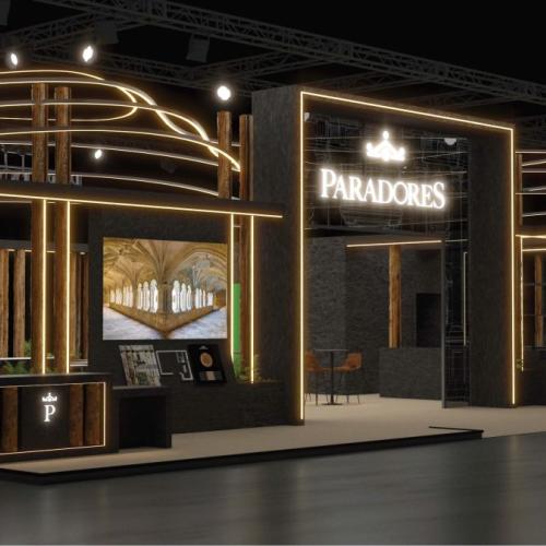 Render de la imagen del Parador de Fitur.