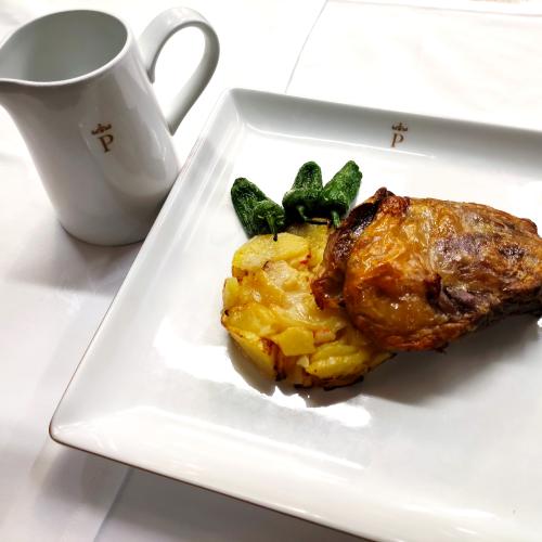 Paletilla asada