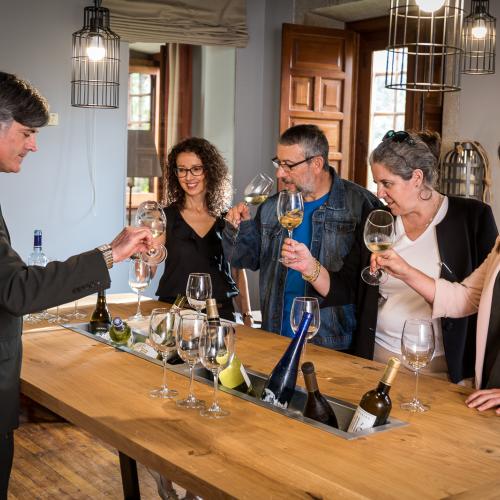 Cata de vinos en Cambados