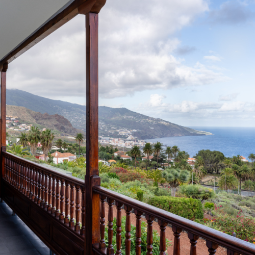 Vistas de La Palma desde la habitación de el Parador de La Palma