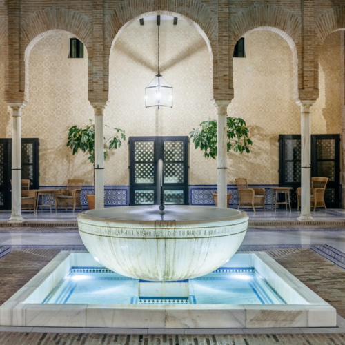 Patio interior del Parador de Carmona