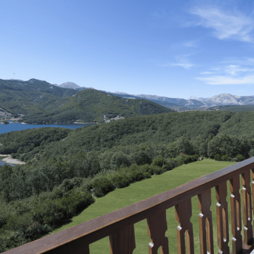 Vistas desde el Parador de Cervera