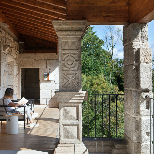 Vistas Parador de Santo Estevo