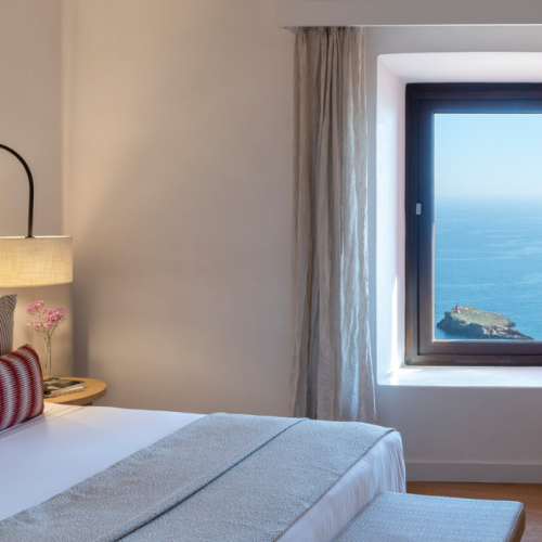 Vistas desde una habitación del Parador de Ibiza