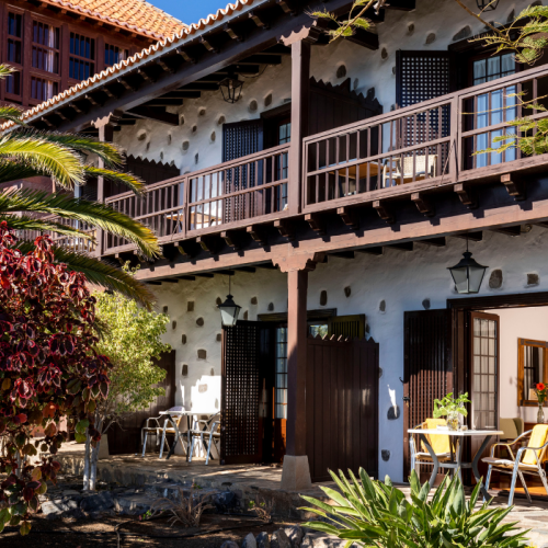 Fachada del Parador de La Gomera