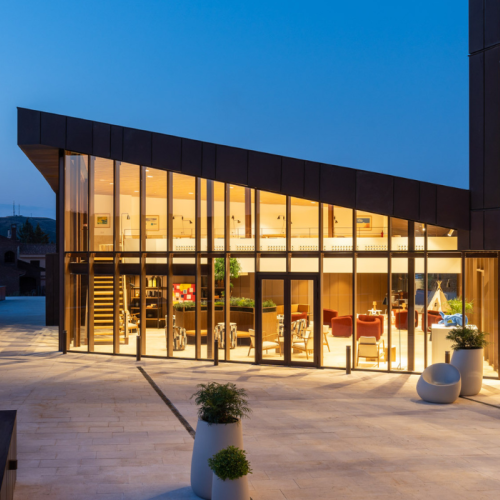 Fachada del Parador de Molina de Aragón