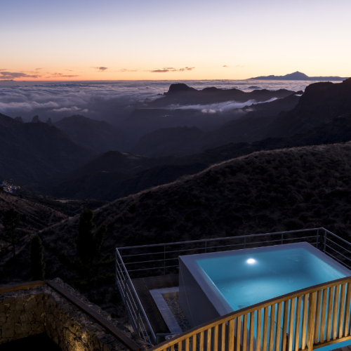 Vistas desde habitación Parador de Cruz de Tejeda
