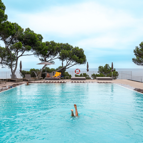 Piscina del Parador de Aiguablava