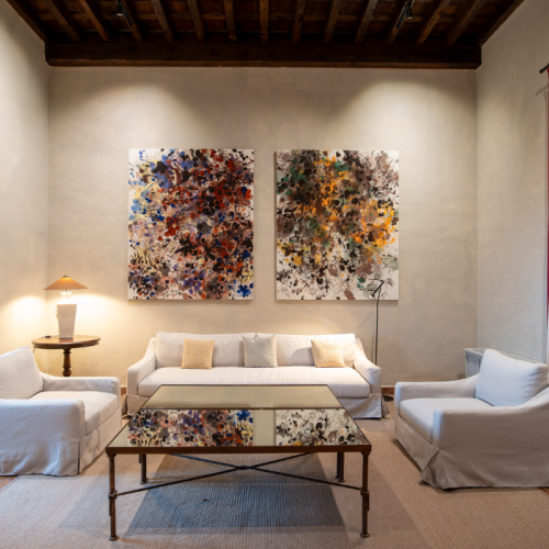 Salón en el Parador de Jarandilla de la Vera
