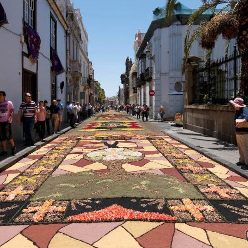 Corpus en La Laguna