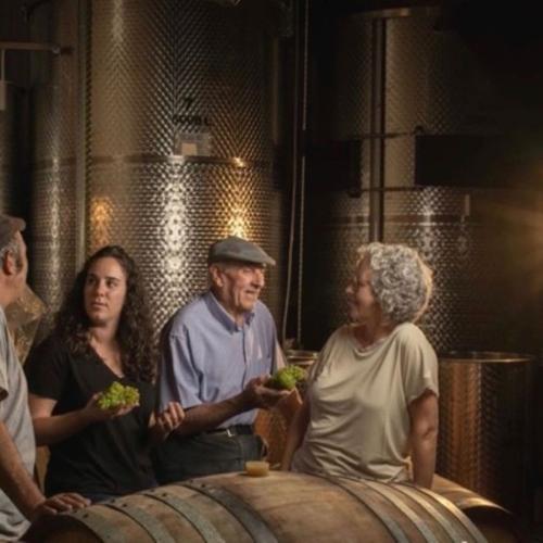 Los propietarios de la bodega