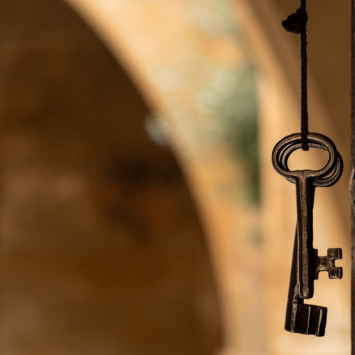 Detalle puerta Parador de Alcañiz