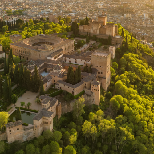 Vista aérea de Granada