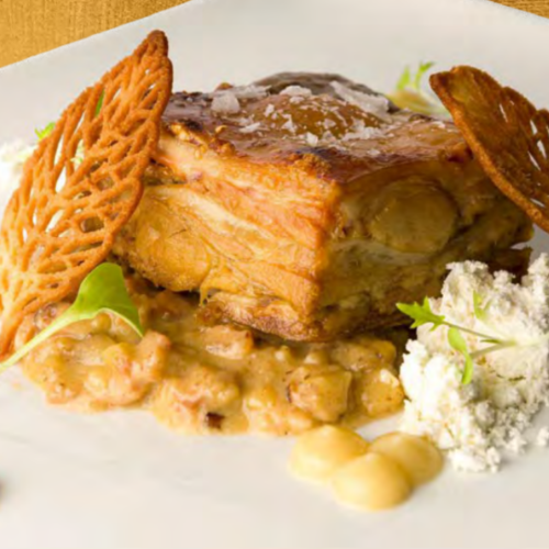 Prensado de cochinillo