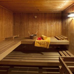 Sauna en el spa del Parador de Mazagón