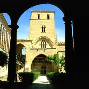 Torre de la iglesia del Parador de Alcañiz