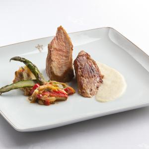 Solomillo ibérico del Parador de Cáceres