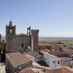 Vistas desde el Parador de Cáceres