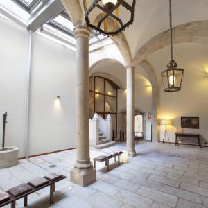 Detalles de arquitectura del Parador de Cáceres