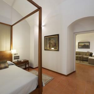 Habitación doble superior de matrimonio del Parador de Cáceres