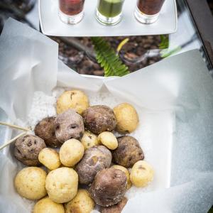 Papas con mojo del Parador de La Palma