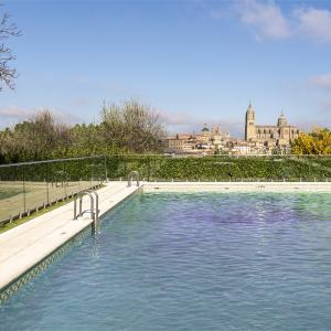 Vistas desde la piscina del Parador de Salamanca